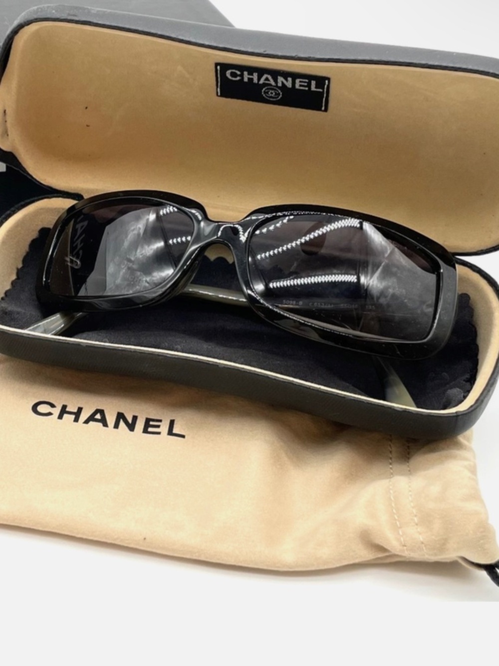 Rare Vintage CHANEL Kids Sunglasses 5098-B | Authentic | Case & Dust Bag Include